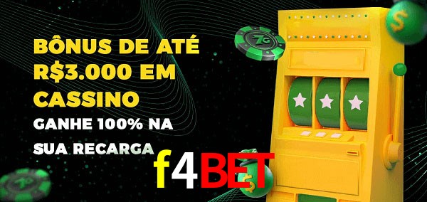 f4bet melhor bônus de depósito